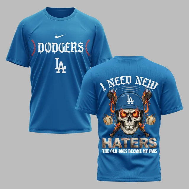[FLASH SALE] NEW CUSTOMIZED MLB02 LAD LOS ANGELES DODGERS MUTICOLOR T-SHIRT