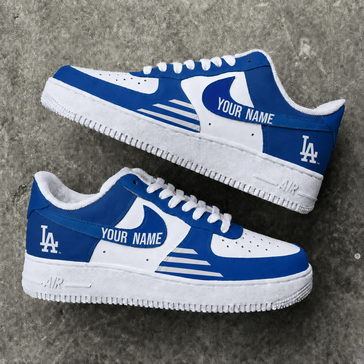 [FLASH SALE] NEW CUSTOMIZED MLB02 LAD LOS ANGELES DODGERS AF1 SHOES