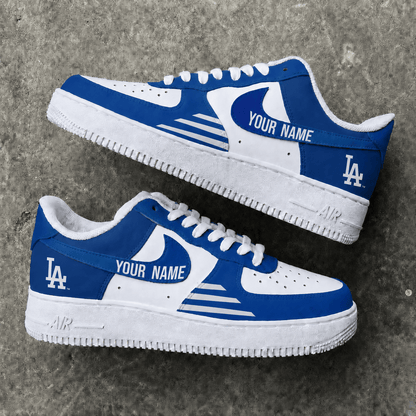 [FLASH SALE] NEW CUSTOMIZED MLB02 LAD LOS ANGELES DODGERS AF1 SHOES