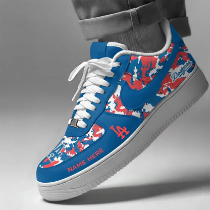 [FLASH SALE] NEW CUSTOMIZED MLB02 LAD LOS ANGELES DODGERS AF1 SHOES