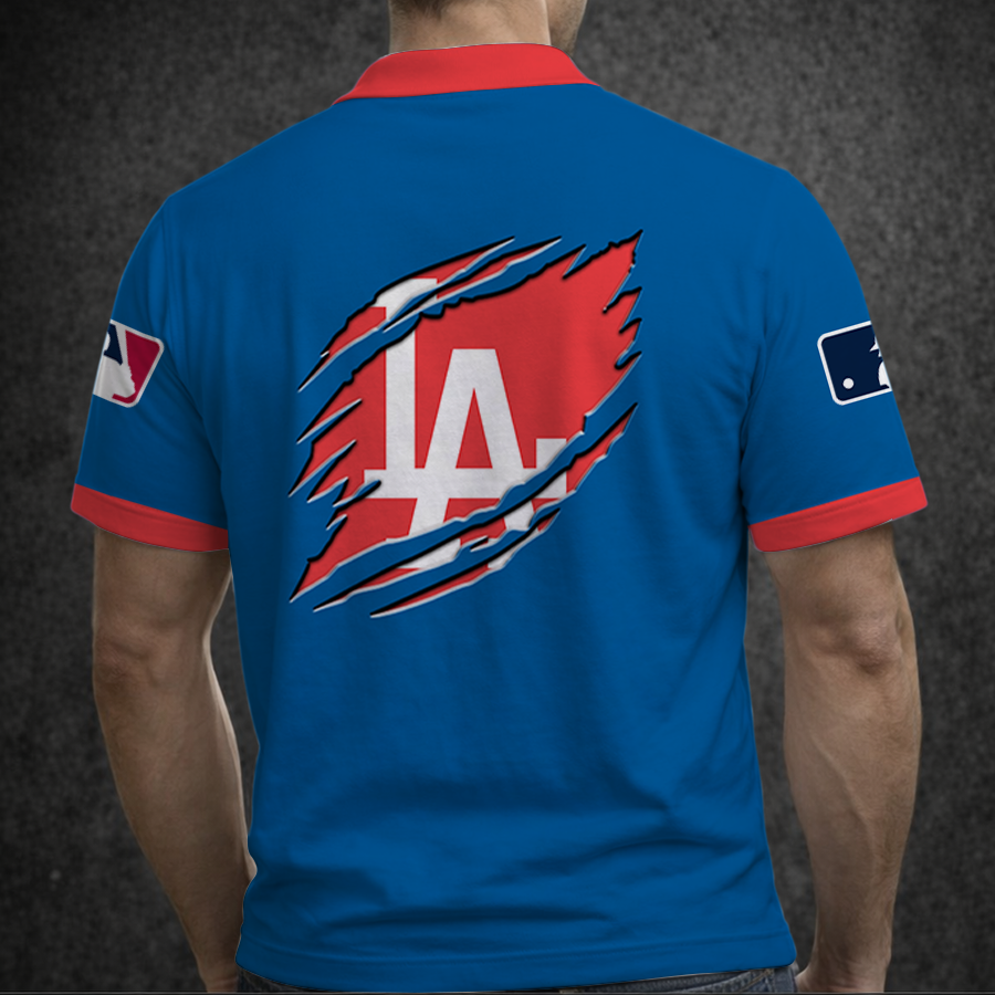 [FLASH SALE] NEW CUSTOMIZED MLB02 LAD LOS ANGELES DODGERS POLO SHIRT