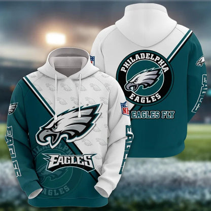 ELITE EDITION - NEW CUSTOMIZED NFL02 PPE PHILADELPHIA EAGLES HOODIE, ZIP HOODIE, T-SHIRT, POLO SHIRT, ZIP POLO SHIRT & SWEATSHIRT