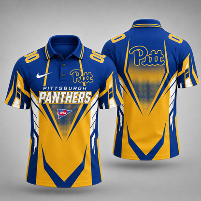 SPECIAL EDITION - NEW CUSTOMIZED NCAA FBS02 PIP PITTSBURGH PANTHERS POLO SHIRT, ZIP POLO SHIRT, HOODIE, ZIP HOODIE, T-SHIRT & SWEATSHIRT