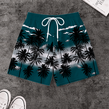 LIMITED EDITION - NEW CUSTOMIZED NFL02 PPE PHILADELPHIA EAGLES SHORT PANTS