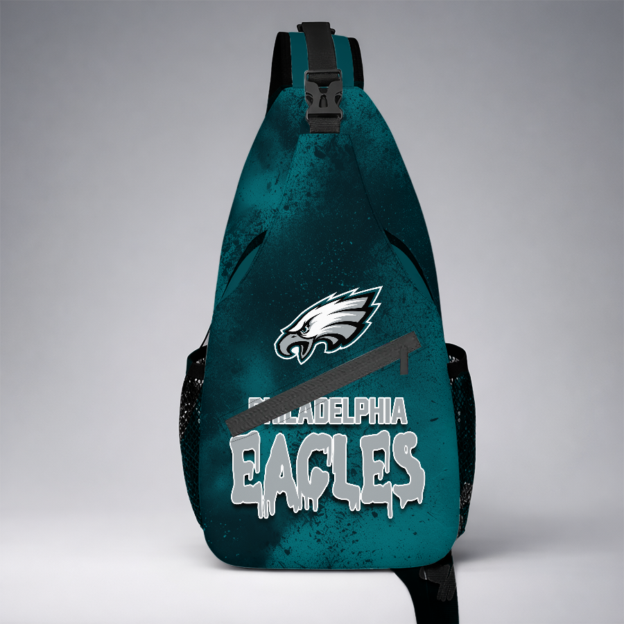 [SPECIAL OFFER] NEW CUSTOMIZED NFL02 PPE PHILADELPHIA EAGLES SLING BAG