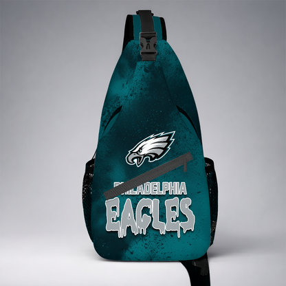 [SPECIAL OFFER] NEW CUSTOMIZED NFL02 PPE PHILADELPHIA EAGLES SLING BAG