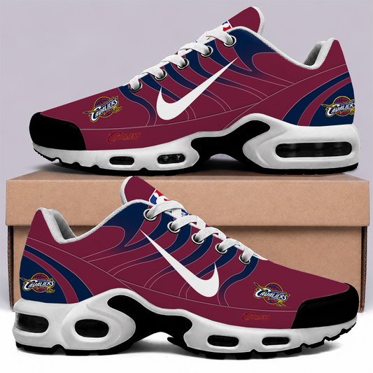 [HOT DEAL] NEW CUSTOMIZED NBA02 CCA CLEVELAND CAVALIERS AIR MAX PLUS SNEAKERS