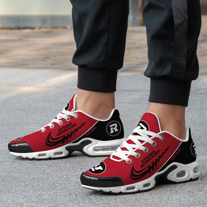 [FAN EXCLUSIVE] NEW CUSTOMIZED CFL02 OTT OTTAWA REDBLACKS AIR MAX PLUS SNEAKERS