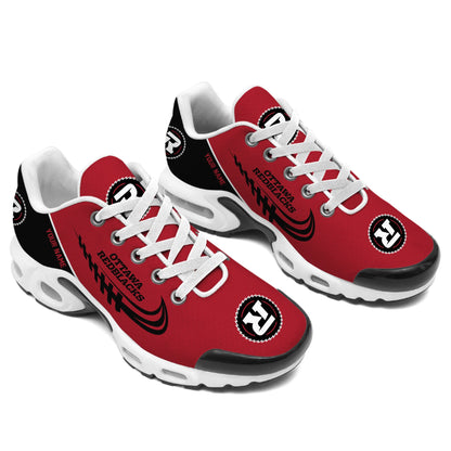 [FAN EXCLUSIVE] NEW CUSTOMIZED CFL02 OTT OTTAWA REDBLACKS AIR MAX PLUS SNEAKERS