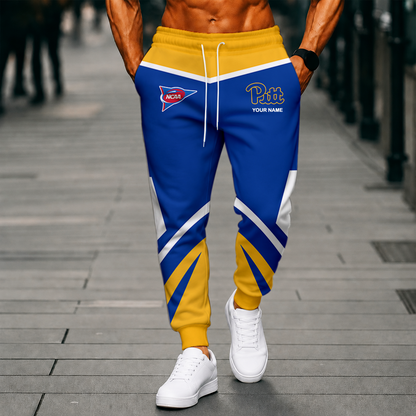 LIMITED EDITION - NEW CUSTOMIZED NCAA FBS02 PIP PITTSBURGH PANTHERS SWEATPANTS