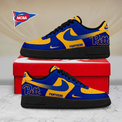 SPECIAL EDITION - NEW CUSTOMIZED NCAA FBS02 PIP PITTSBURGH PANTHERS AF1 SHOES