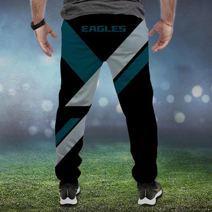 LIMITED EDITION - NEW CUSTOMIZED NFL02 PPE PHILADELPHIA EAGLES SWEATPANTS