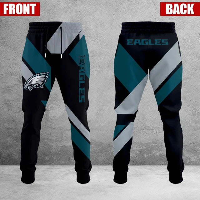 LIMITED EDITION - NEW CUSTOMIZED NFL02 PPE PHILADELPHIA EAGLES SWEATPANTS