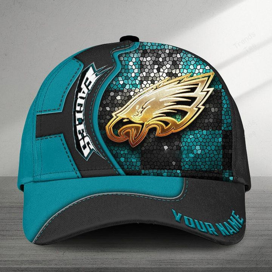 LIMITED EDITION - NEW CUSTOMIZED NFL02 PPE PHILADELPHIA EAGLES CLASSIC CAP