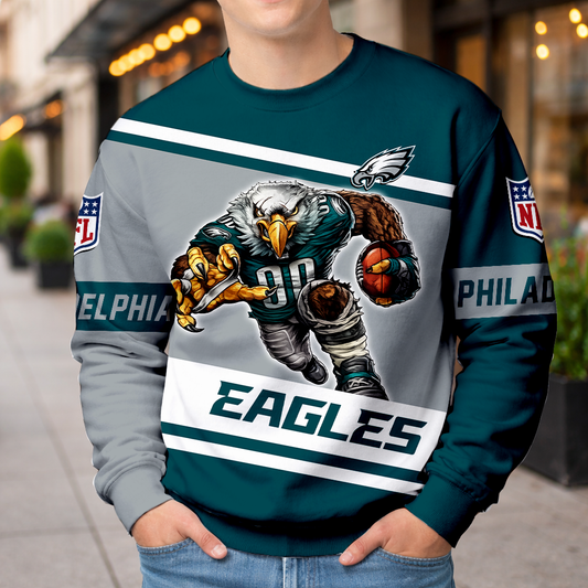 LIMITED EDITION - NEW CUSTOMIZED NFL02 PPE PHILADELPHIA EAGLES UNISEX T-SHIRT, POLO, HOODIE & JACKETS