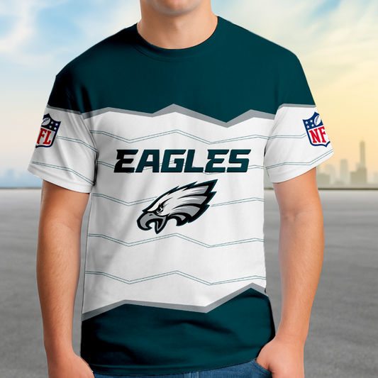 LIMITED EDITION - NEW CUSTOMIZED NFL02 PPE PHILADELPHIA EAGLES UNISEX T-SHIRT, SWEASHIRTS, HOODIE & JACKETS