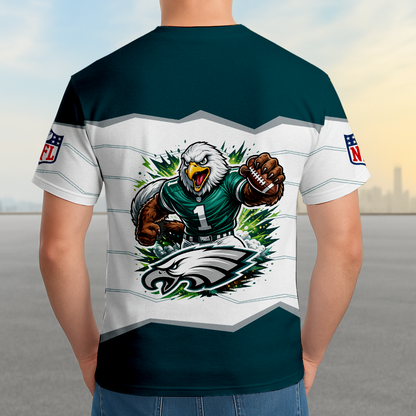 LIMITED EDITION - NEW CUSTOMIZED NFL02 PPE PHILADELPHIA EAGLES UNISEX T-SHIRT, SWEASHIRTS, HOODIE & JACKETS