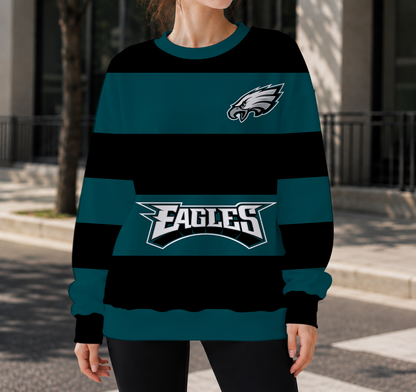 LIMITED EDITION - NEW CUSTOMIZED NFL02 PPE PHILADELPHIA EAGLES UNISEX SWEATSHIRT