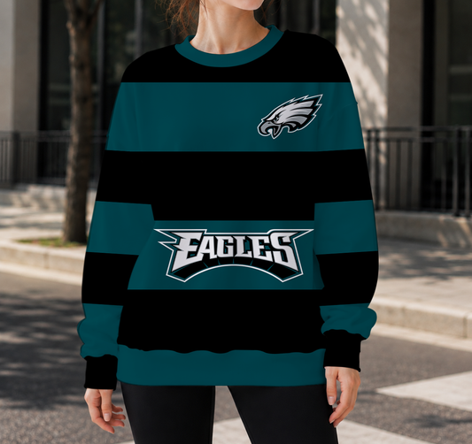 LIMITED EDITION - NEW CUSTOMIZED NFL02 PPE PHILADELPHIA EAGLES UNISEX SWEATSHIRT