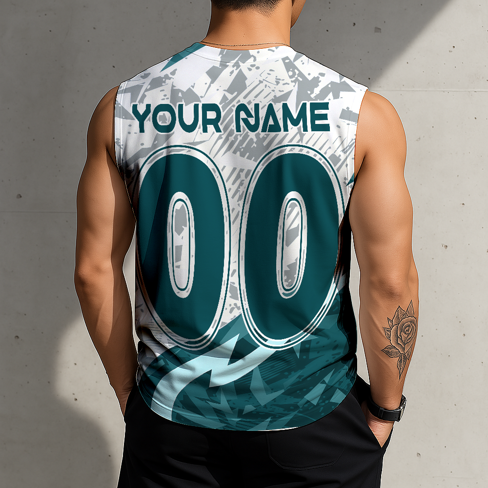 LIMITED EDITION - NEW CUSTOMIZED NFL02 PPE PHILADELPHIA EAGLES MEN'S GYM SHIRT