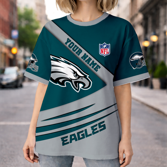 LIMITED EDITION - NEW CUSTOMIZED NFL02 PPE PHILADELPHIA EAGLES UNISEX T-SHIRT, POLO, HOODIE & JACKETS