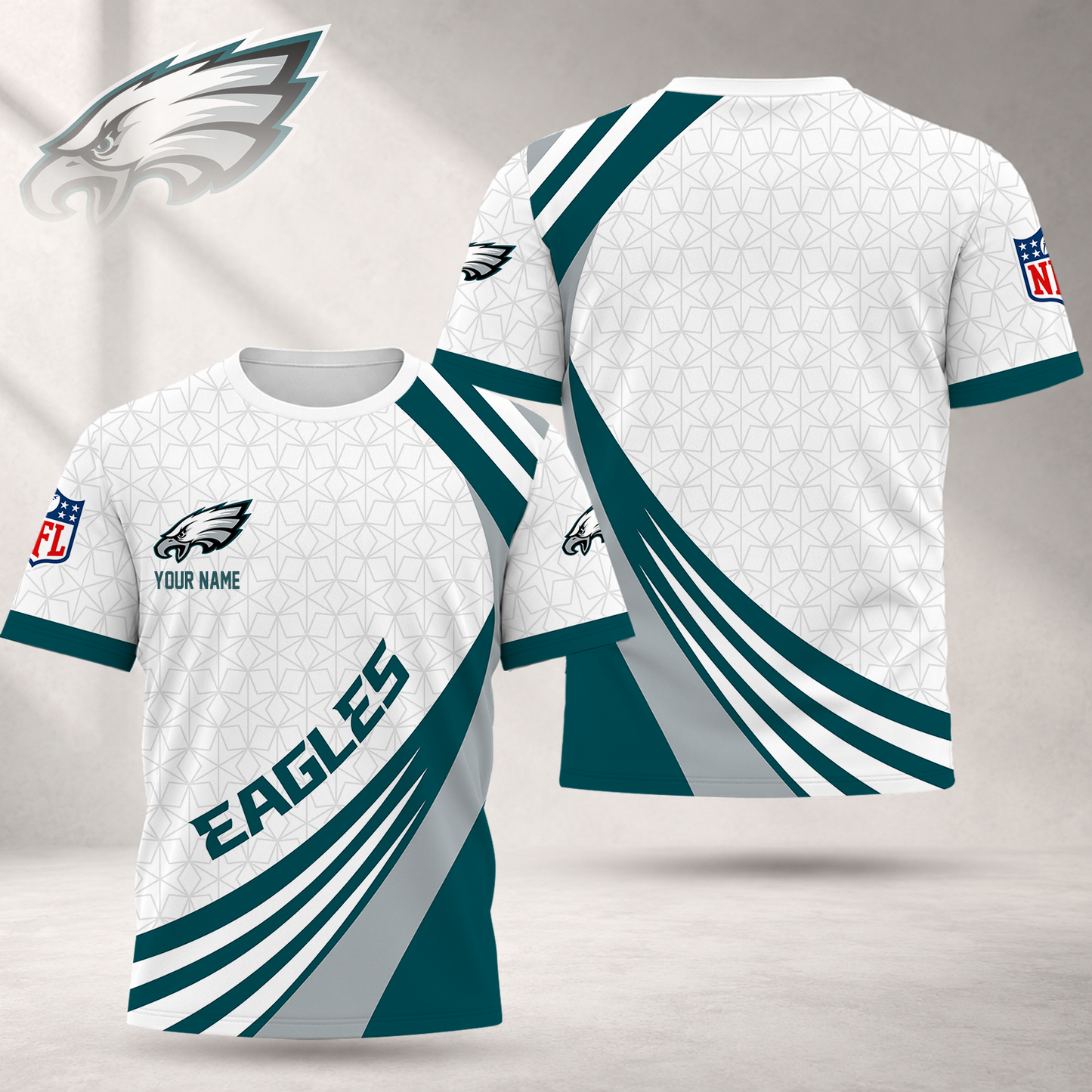LIMITED EDITION - NEW CUSTOMIZED NFL02 PPE PHILADELPHIA EAGLES T-SHIRT, POLO SHIRT, ZIP POLO SHIRT, SWEATSHIRT, HOODIE & ZIP HOODIE