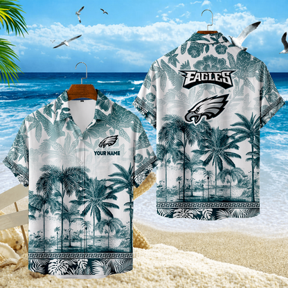 VIRAL EDITION - NEW CUSTOMIZED NFL02 PPE PHILADELPHIA EAGLES UNISEX HAWAIIAN SHIRT