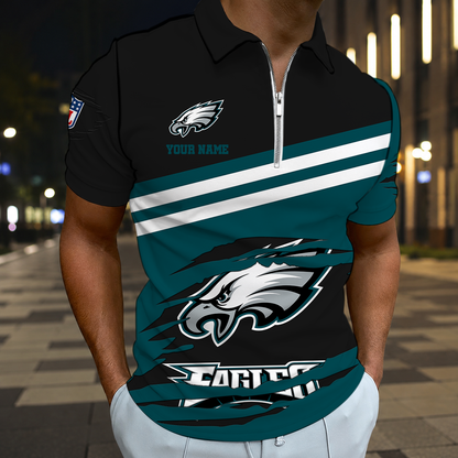 LIMITED EDITION - NEW CUSTOMIZED NFL02 PPE PHILADELPHIA EAGLES T-SHIRT, POLO SHIRT, ZIP POLO SHIRT, SWEATSHIRT, HOODIE & ZIP HOODIE