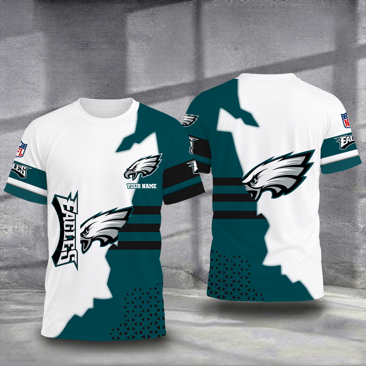 LIMITED EDITION - NEW CUSTOMIZED NFL02 PPE PHILADELPHIA EAGLES T-SHIRT, POLO SHIRT, ZIP POLO SHIRT, SWEATSHIRT, HOODIE & ZIP HOODIE