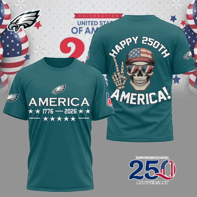 LIMITED EDITION - NEW CUSTOMIZED NFL02 PP EAGLES UNISEX T-SHIRT, SWEATSHIRT, HOODIE & ZIP HOODIE