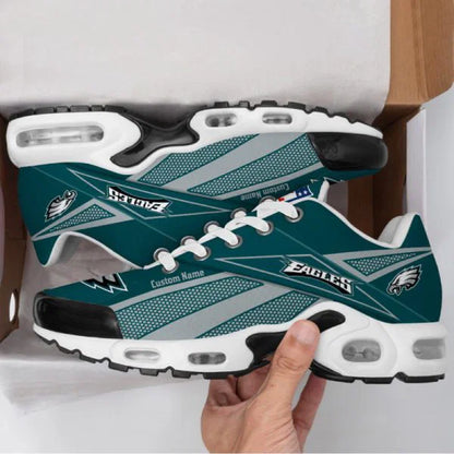 LIMITED EDITION - NEW CUSTOMIZED NFL02 PPE PHILADELPHIA EAGLES AIR MAX PLUS SNEAKERS