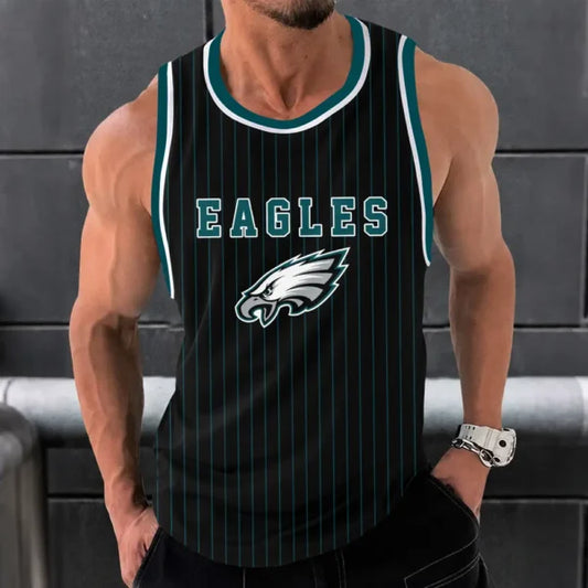 [SPECIAL OFFER] NEW CUSTOMIZED NFL02 PPE PHILADELPHIA EAGLES UNISEX TANK TOP