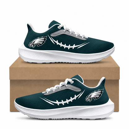 [SPECIAL OFFER] NEW CUSTOMIZED NFL02 PPE PHILADELPHIA EAGLES ROAD RUNNING SHOES