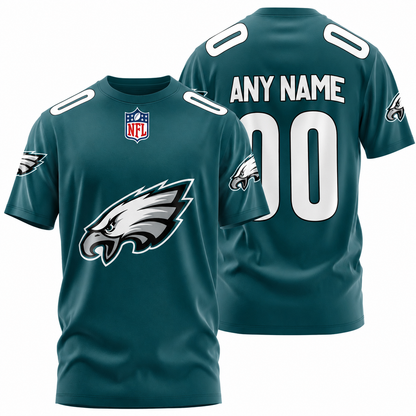 LIMITED EDITION - NEW CUSTOMIZED NFL02 PPE PHILADELPHIA EAGLES T-SHIRT, POLO SHIRT, ZIP POLO SHIRT, SWEATSHIRT, HOODIE & ZIP HOODIE