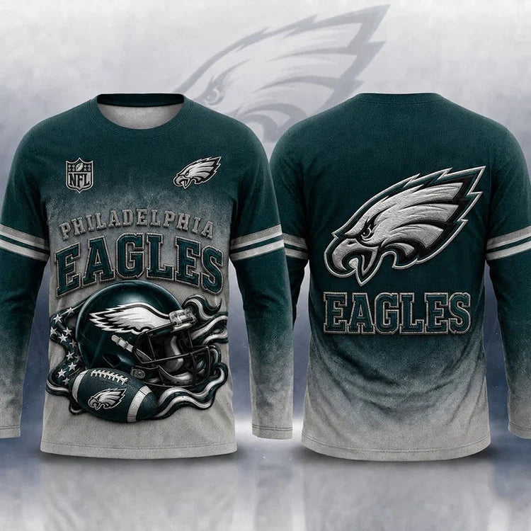 LIMITED EDITION - NEW CUSTOMIZED NFL02 PHILADELPHIA EAGLES T-SHIRTS, POLO, SWEASHIRTS, V-NECK T-SHIRT, HOODIE & ZIP HOODIE