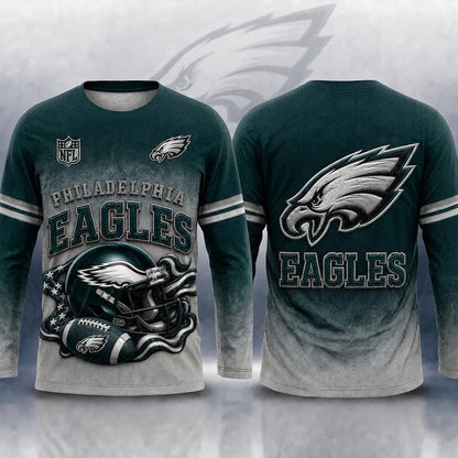 LIMITED EDITION - NEW CUSTOMIZED NFL02 PHILADELPHIA EAGLES T-SHIRTS, POLO, SWEASHIRTS, V-NECK T-SHIRT, HOODIE & ZIP HOODIE