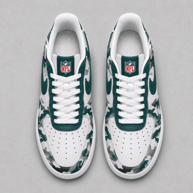 [SPECIAL OFFER] NEW CUSTOMIZED NFL02 PPE PHILADELPHIA EAGLES AF1 SHOES