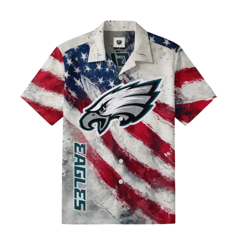 LIMITED EDITION - NEW CUSTOMIZED NFL02 PPE PHILADELPHIA EAGLES UNISEX HAWAIIAN SHIRT