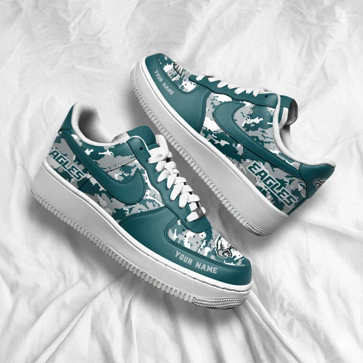 [SPECIAL OFFER] NEW CUSTOMIZED NFL02 PPE PHILADELPHIA EAGLES AF1 SNEAKERS