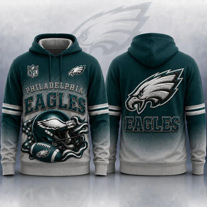 LIMITED EDITION - NEW CUSTOMIZED NFL02 PHILADELPHIA EAGLES T-SHIRTS, POLO, SWEASHIRTS, V-NECK T-SHIRT, HOODIE & ZIP HOODIE