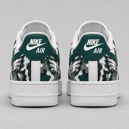 [SPECIAL OFFER] NEW CUSTOMIZED NFL02 PPE PHILADELPHIA EAGLES AF1 SHOES