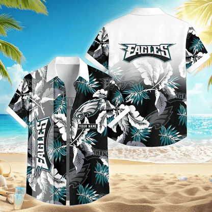 [SPECIAL OFFER] NEW CUSTOMIZED NFL02 PPE PHILADELPHIA EAGLES UNISEX HAWAIIAN SHIRT