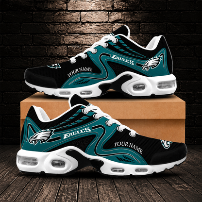 LIMITED EDITION - NEW CUSTOMIZED NFL02 PPE PHILADELPHIA EAGLES AIR MAX PLUS SNEAKERS