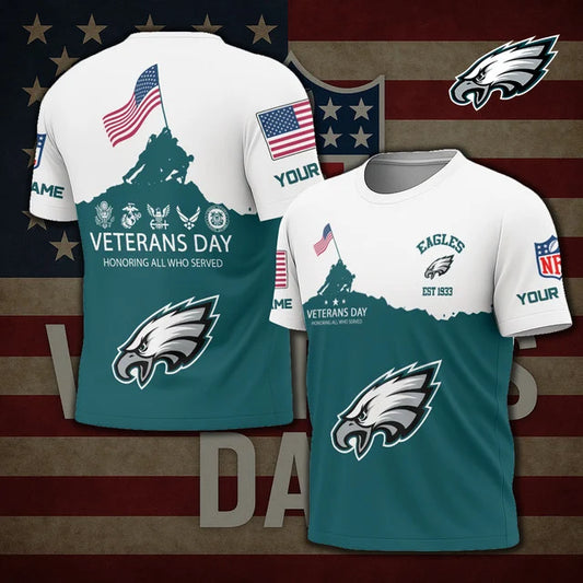 LIMITED EDITION - NEW CUSTOMIZED NFL02 PP EAGLES UNISEX T-SHIRT, SWEATSHIRT, HOODIE & ZIP HOODIE