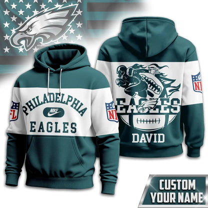 LIMITED EDITION - NEW CUSTOMIZED NFL02 PPE PHILADELPHIA EAGLES T-SHIRT, POLO SHIRT, ZIP POLO SHIRT, SWEATSHIRT, HOODIE & ZIP HOODIE