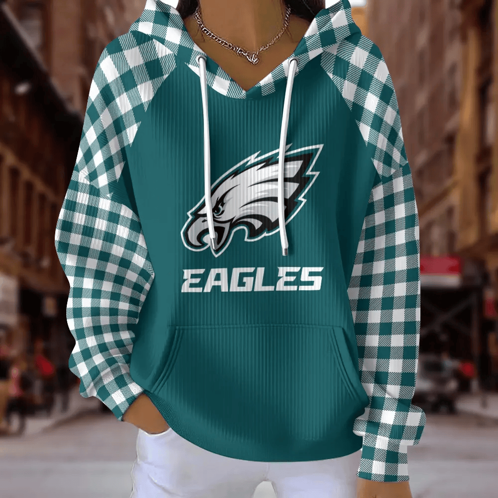 [SPECIAL OFFER] NEW CUSTOMIZED NFL02 PPE PHILADELPHIA EAGLES RIBBED HOODIE & SWEATSHIRT