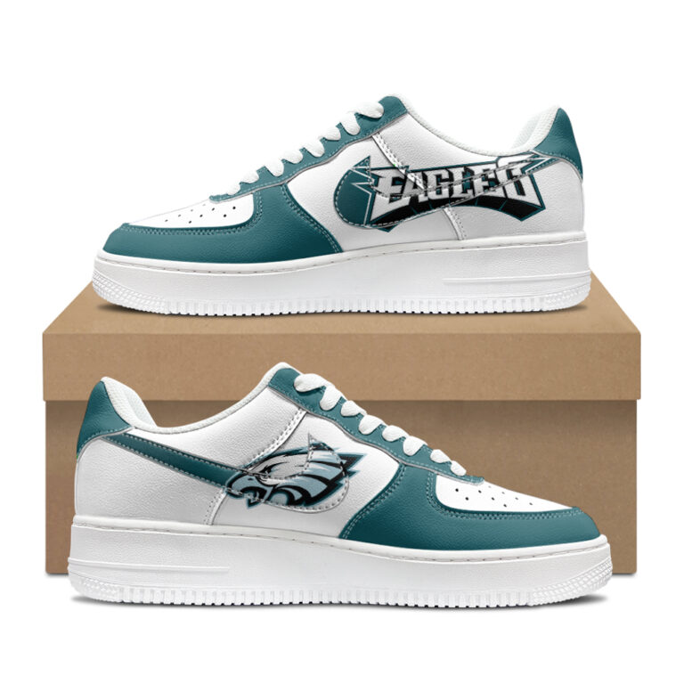 [SPECIAL OFFER] NEW CUSTOMIZED NFL02 PPE PHILADELPHIA EAGLES AF1 SHOES
