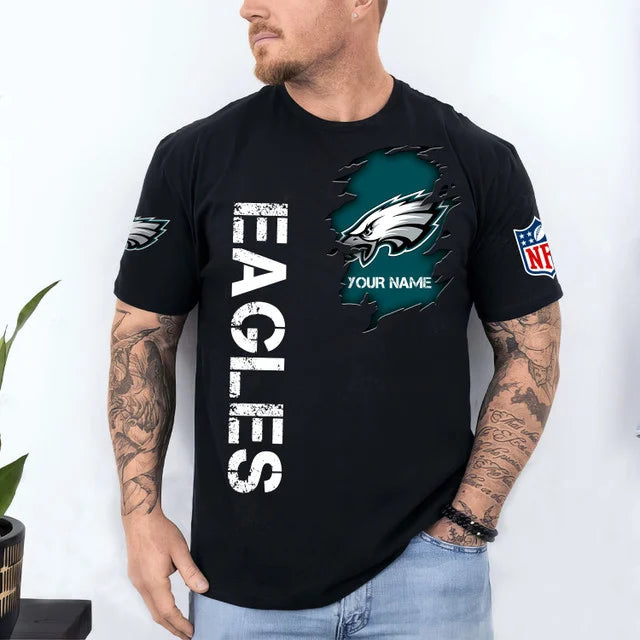 LIMITED EDITION - NEW CUSTOMIZED NFL02 PP EAGLES UNISEX T-SHIRT, SWEATSHIRT, HOODIE & ZIP HOODIE