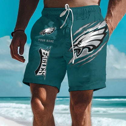 LIMITED EDITION - NEW PREMIUM NFL02 PP EAGLES SHORT PANTS
