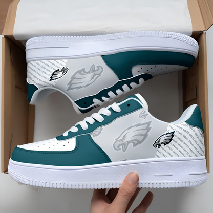 [SPECIAL OFFER] NEW CUSTOMIZED NFL02 PPE PHILADELPHIA EAGLES AF1 SNEAKERS
